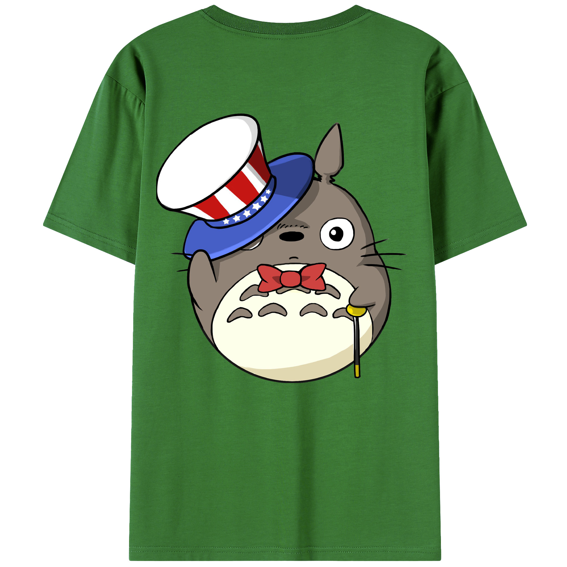 （画像用） となりのトトロ 草壁メイ 草壁サツキ My Neighbor Totoro Satsuki Kusakabe Mei Kusakabe レディース半袖Tシャツ(バックプリント)